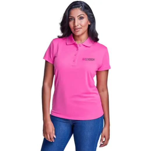 Ladies Pro Golf Shirt Model Display
